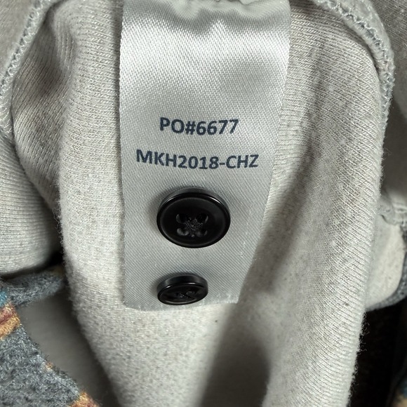 Faherty CPO Workshirt Mens Medium Aztec Chankillo Horizon Overshirt Flannel - Picture 7 of 8